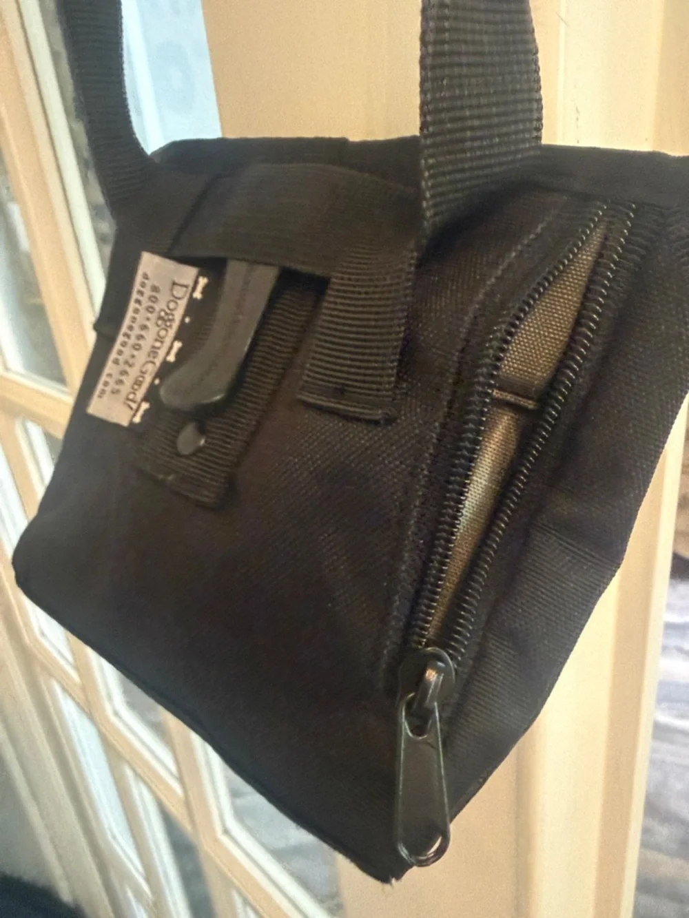 Black Treat Pouch for Dog Training